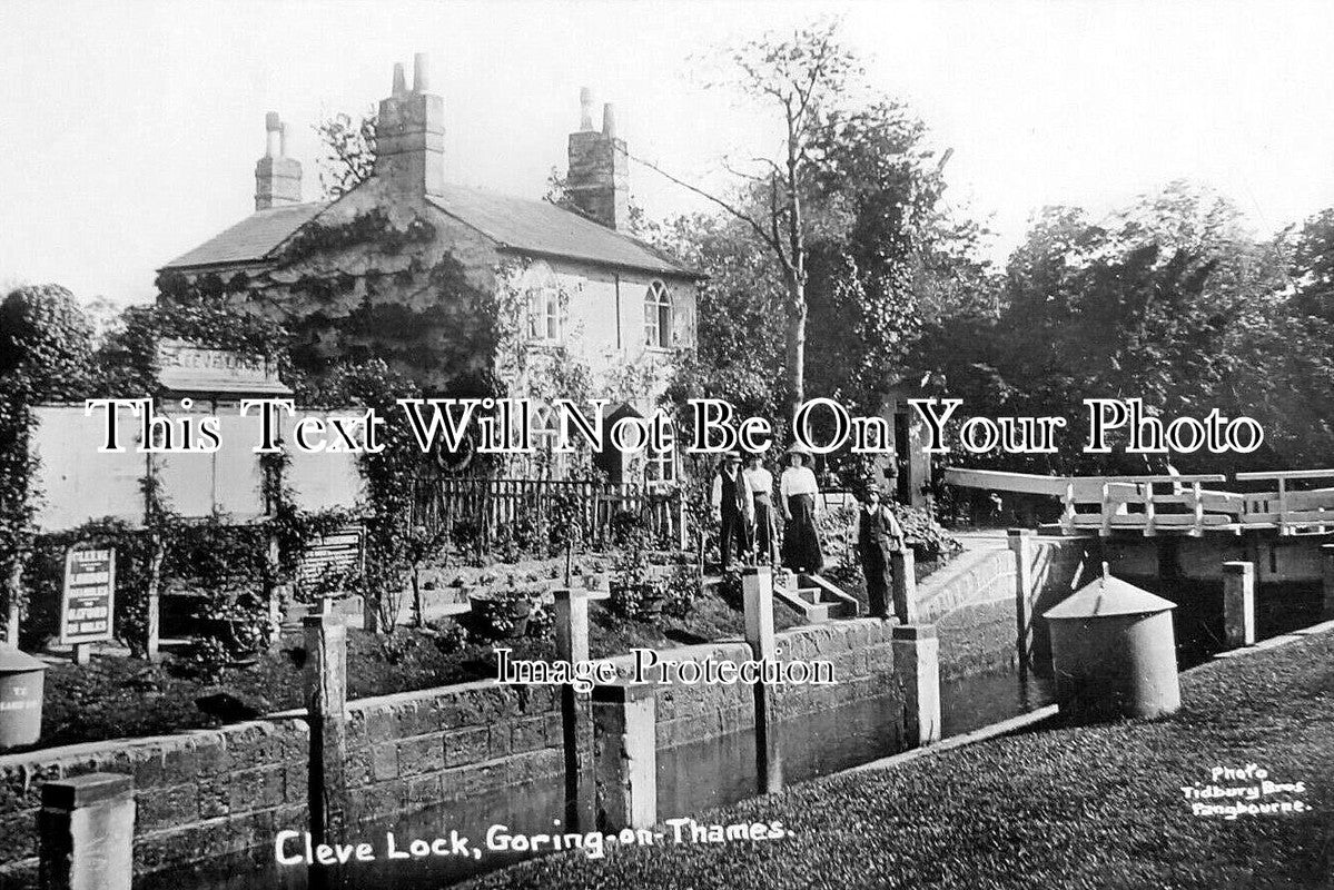 OX 2014 - Cleve Lock, Goring On Thames, Oxfordshire c1911