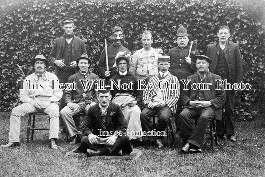 RU 315 - Fancy Dress Party, North Luffenham, Rutland c1915