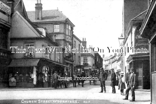SF 4541 - Church Street, Woodbridge, Suffolk c1909