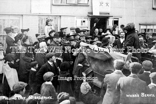 SF 4543 - Polling Day At Stradbroke, Suffolk