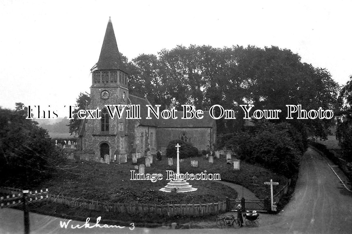 SF 4547 - Wickham Church & Cemetery, Suffolk