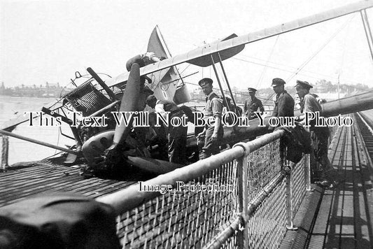 SF 4569 - Aircraft Aeroplane Crash On Felixstowe Pier, Suffolk 1920