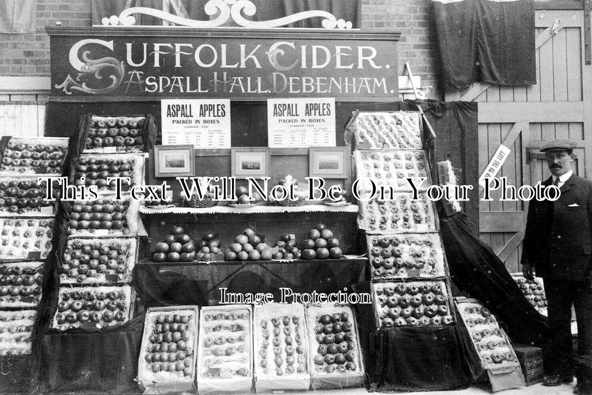 SF 4580 - Suffolk Cider Stall, Aspall Hall, Debenham, Suffolk