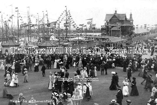 SF 4595 - Regatta At Lowestoft, Suffolk 1911