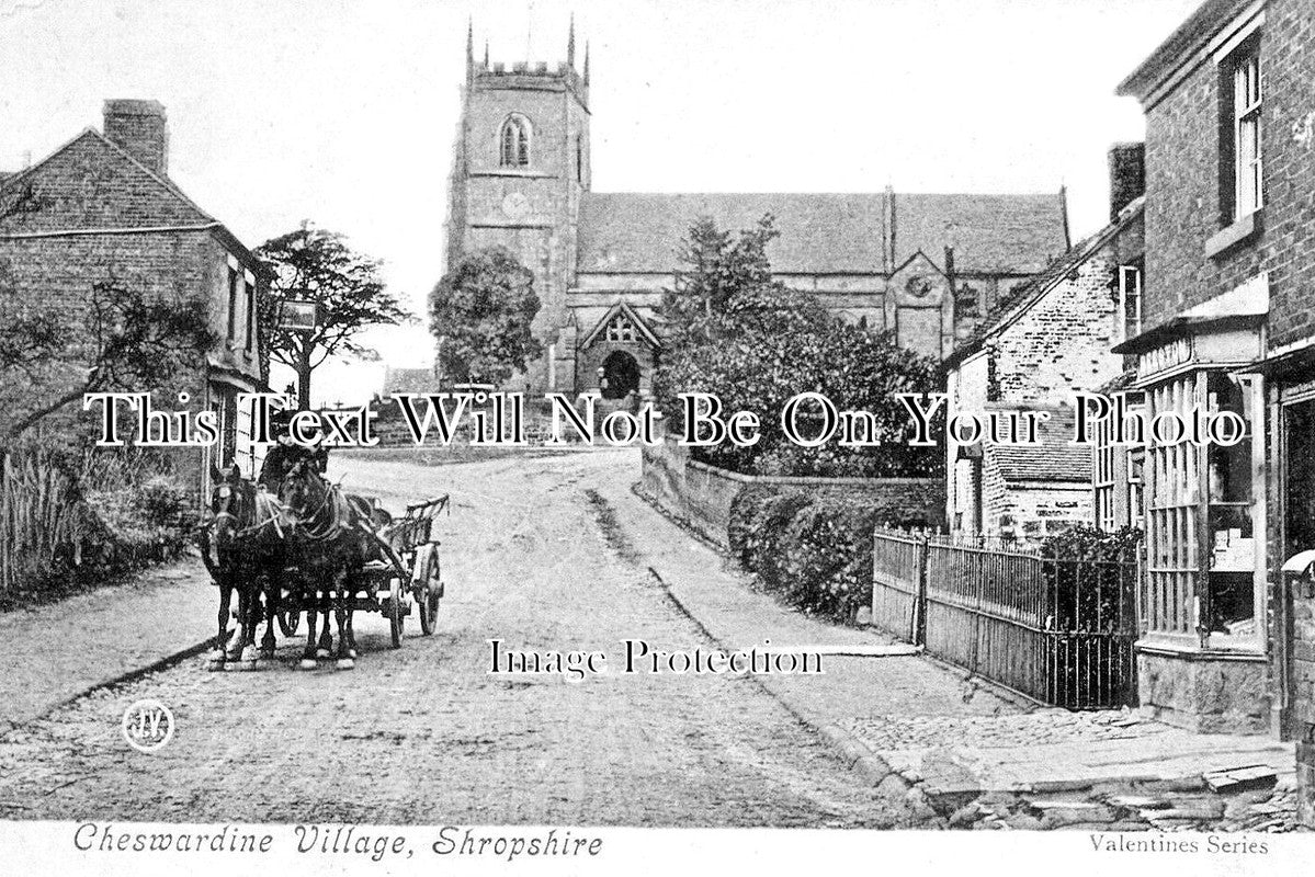 SH 1133 - Cheswardine, Shropshire c1906