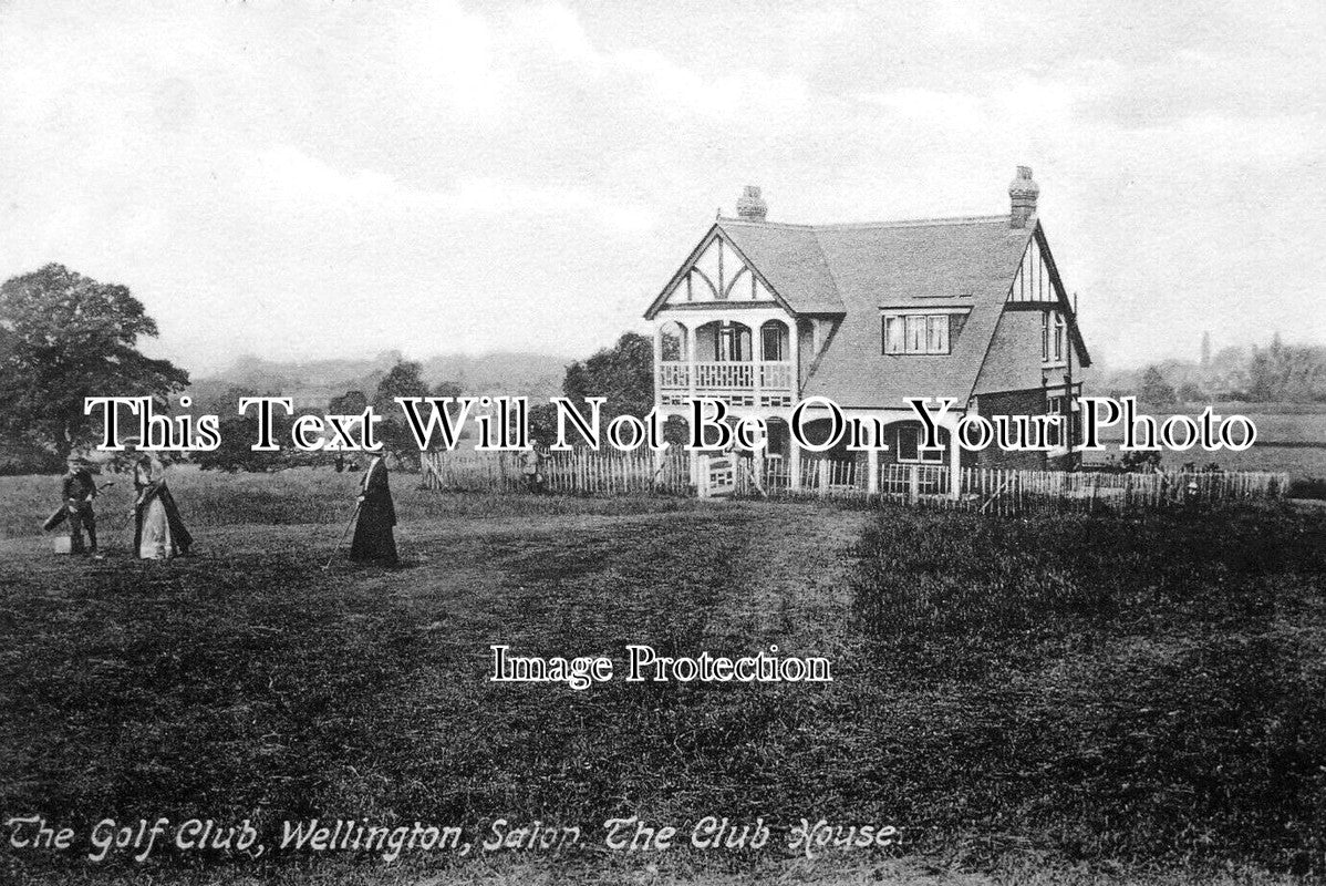 SH 1152 - The Golf Club, Wellington, Shropshire c1912