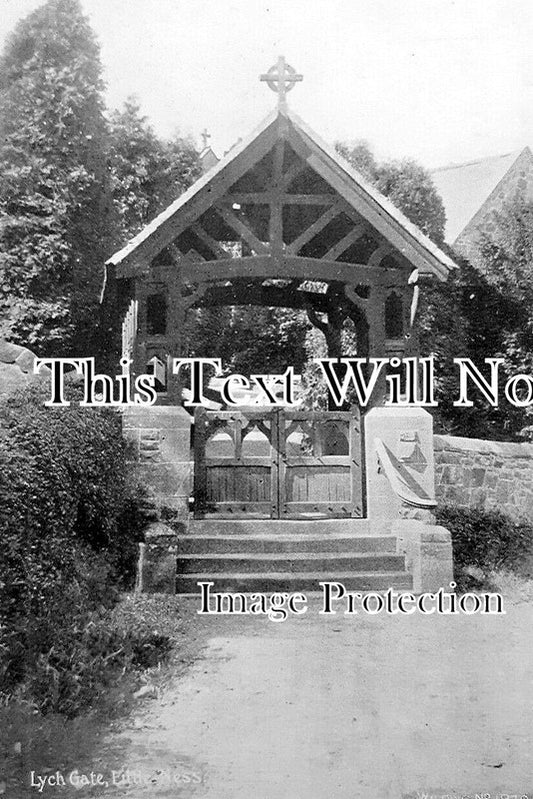 SH 1153 - Lych Gate, Little Ness Church, Shropshire