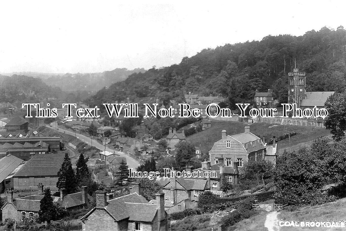 SH 1162 - Coalbrookdale, Ironbridge, Shropshire c1938