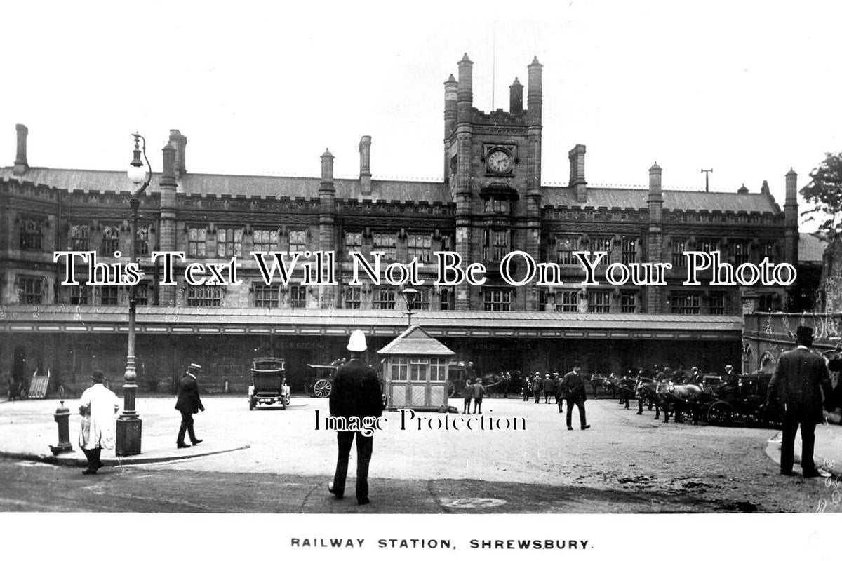 SH 1173 - Shrewsbury Railway Station, Shropshire