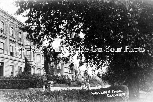 SO 3094 - Wycliffe School, Clevedon, Somerset c1913