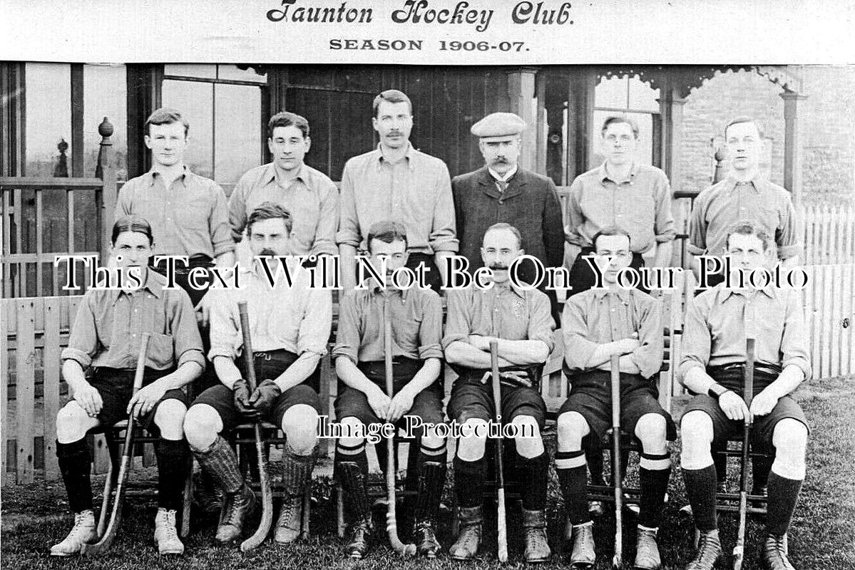 SO 3105 - Taunton Hockey Club Team, Somerset 1906-07