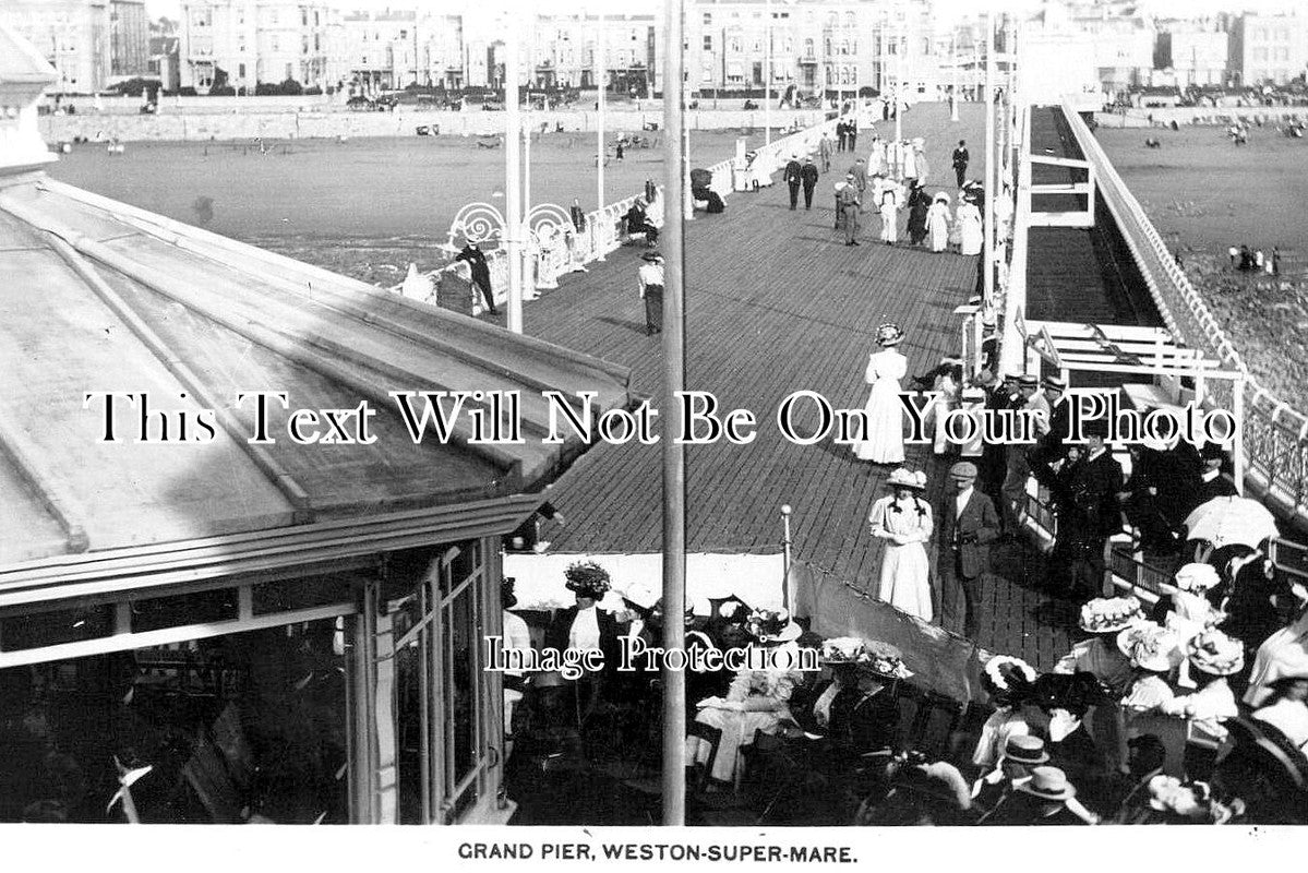 SO 3121 - The Grand Pier, Weston Super Mare, Somerset c1911