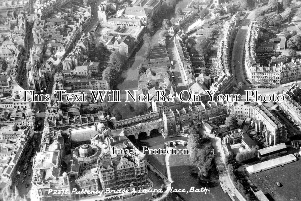 SO 3152 - Pulteney Bridge & Laura Place, Bath, Somerset