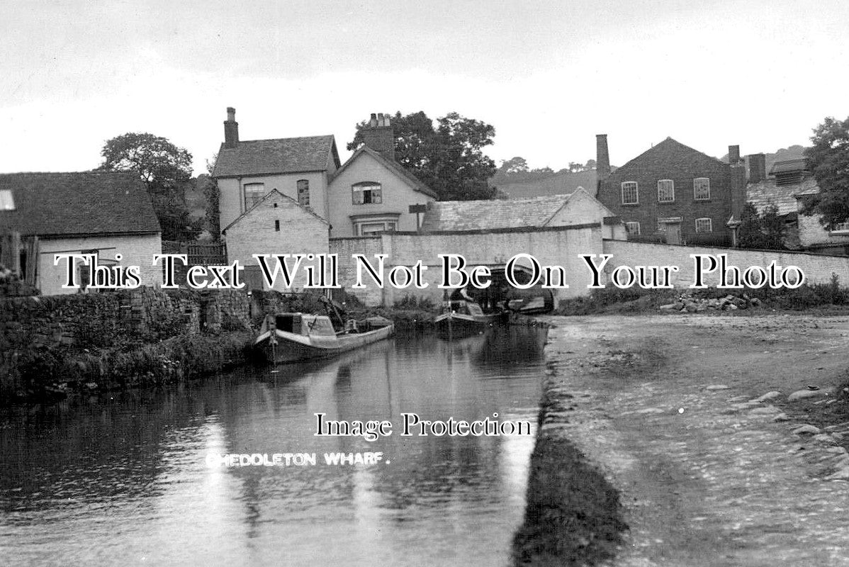 ST 1928 - Cheddleton Wharf & Canal, Staffordshire