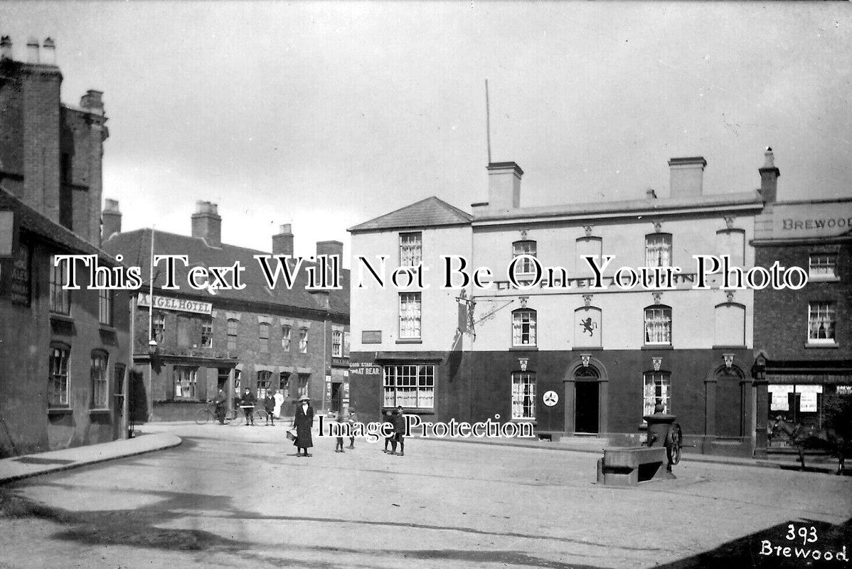 ST 1937 - The Lion Hotel, Brewood, Wolverhampton, Staffordshire