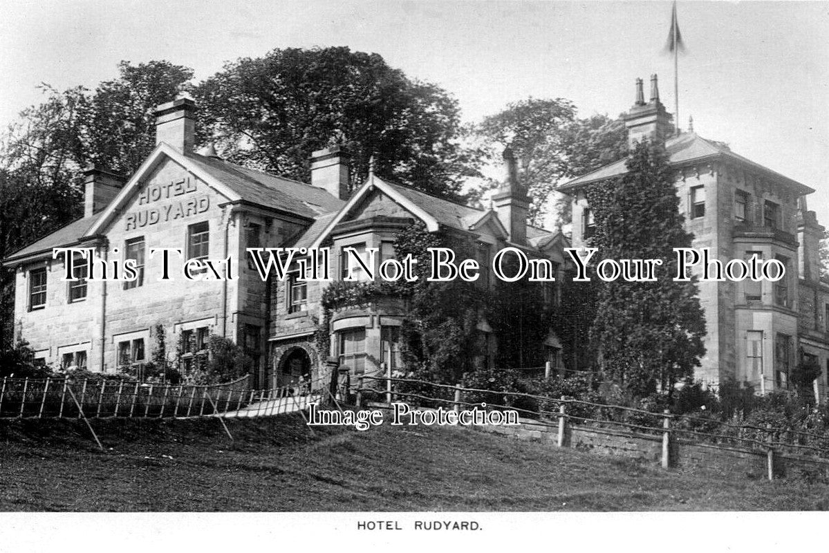 Hotel Rudyard ST 1940 - Hotel Rudyard, Rudyard Lake, Staffordshire – JB Archive