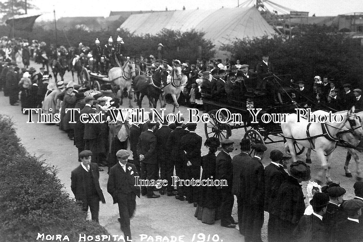 ST 1941 - Moira Hospital Parade, Burton On Trent, Staffordshire 1910