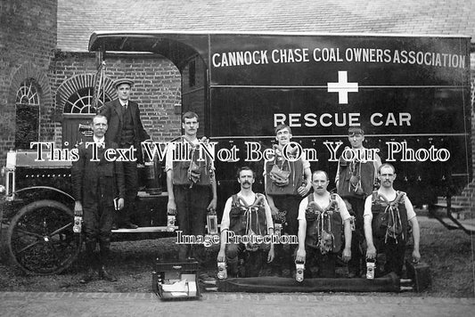 ST 1947 - Cannock Chase Coal Mine Rescue Car, Staffordshire