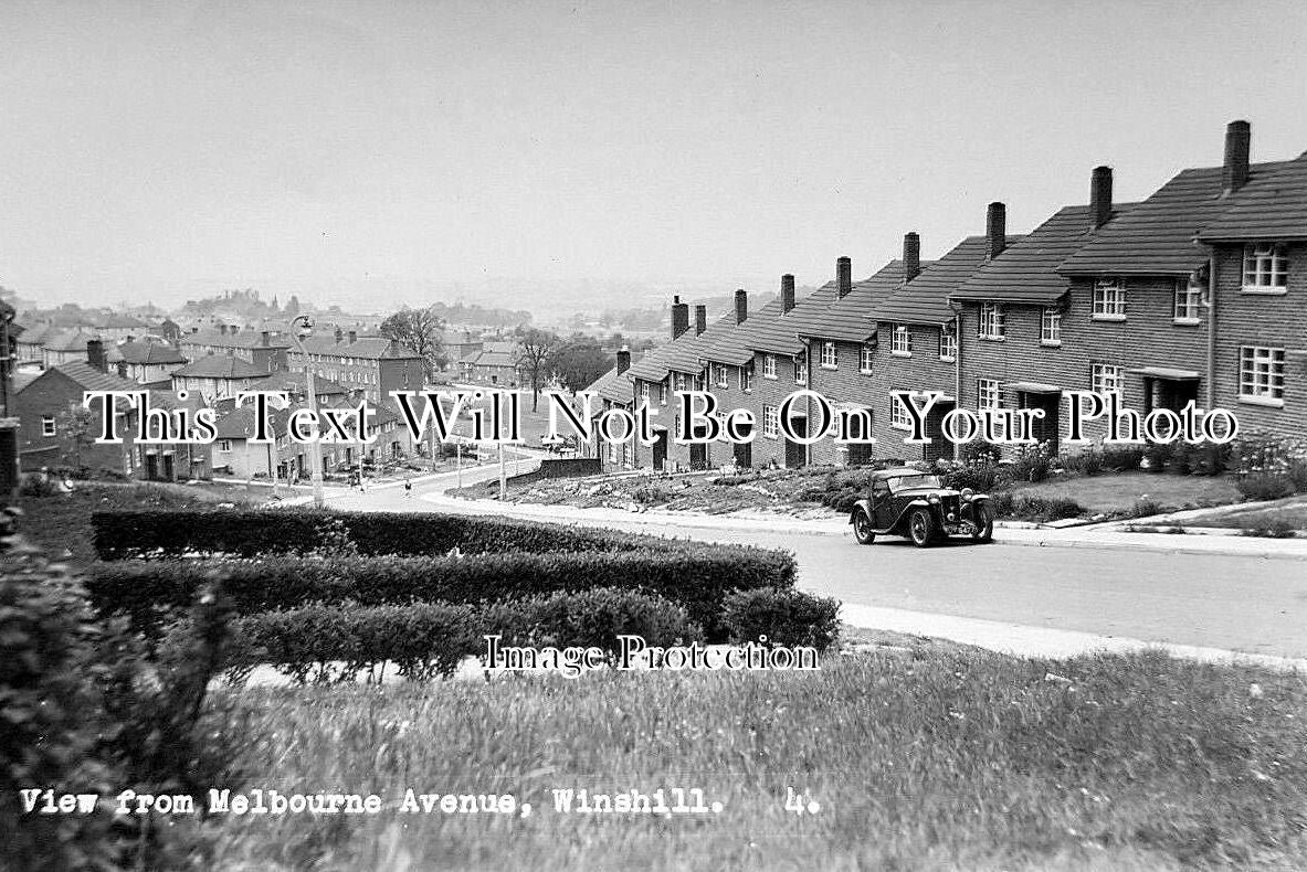 ST 1948 - Melbourne Avenue, Winshill, Staffordshire