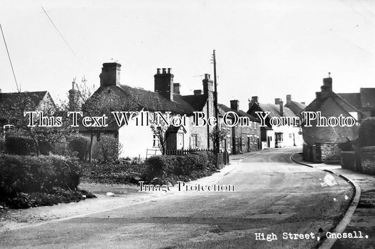 ST 1954 - High Street, Gnosall, Staffordshire