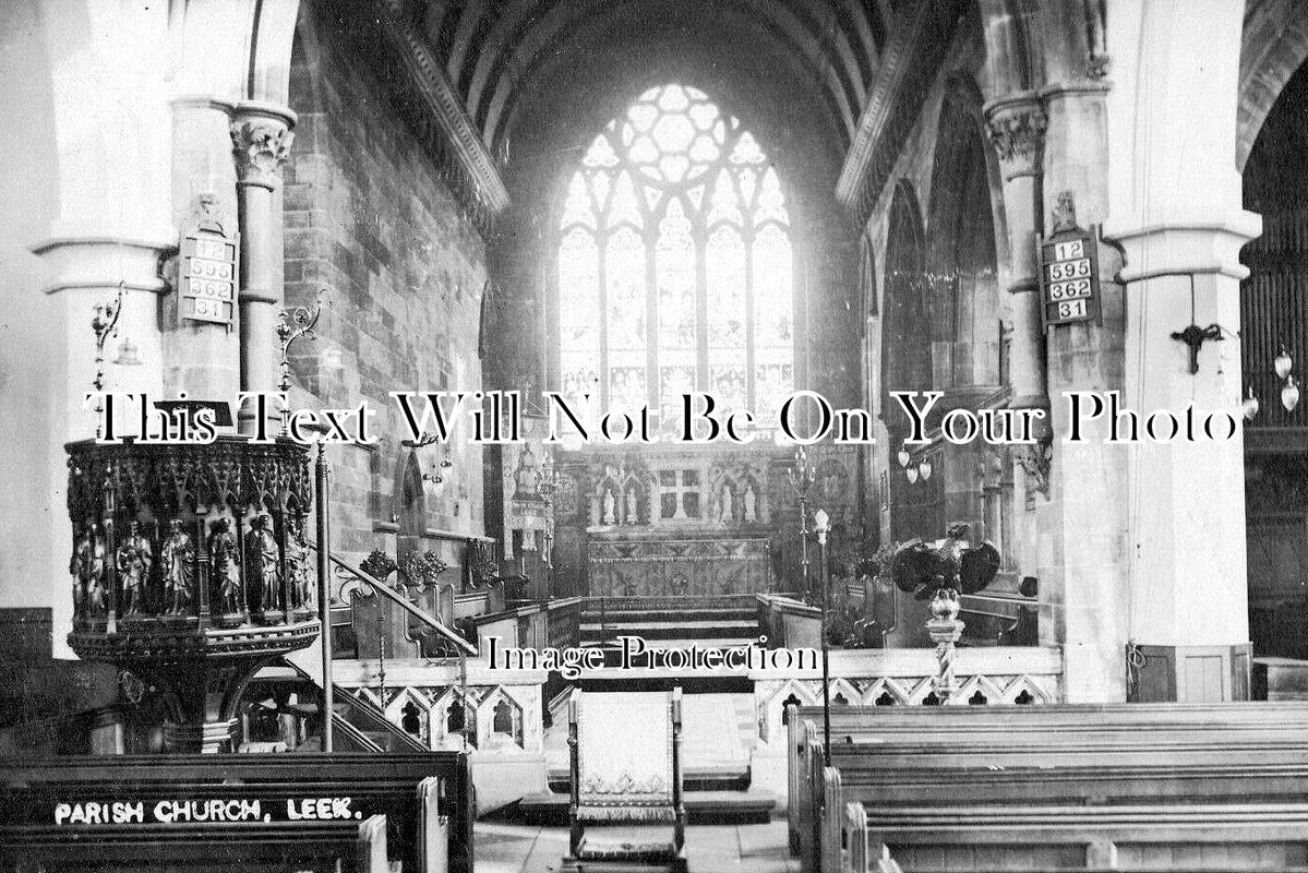 ST 1962 - Leek Parish Church, Staffordshire