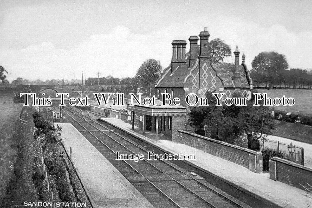 ST 1964 - Sandon Railway Station, Staffordshire