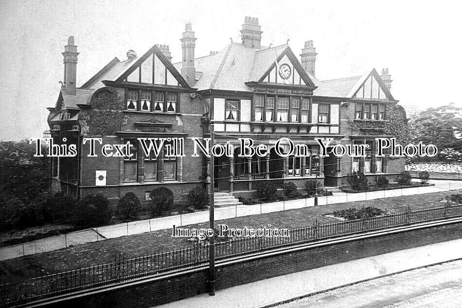 ST 1967 - Hill Top Library, Hill Top, West Bromwich, Staffordshire c1905