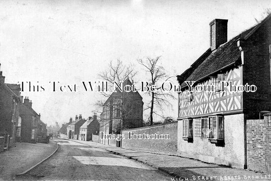 ST 1968 - High Street, Abbots Bromley, Staffordshire c1932