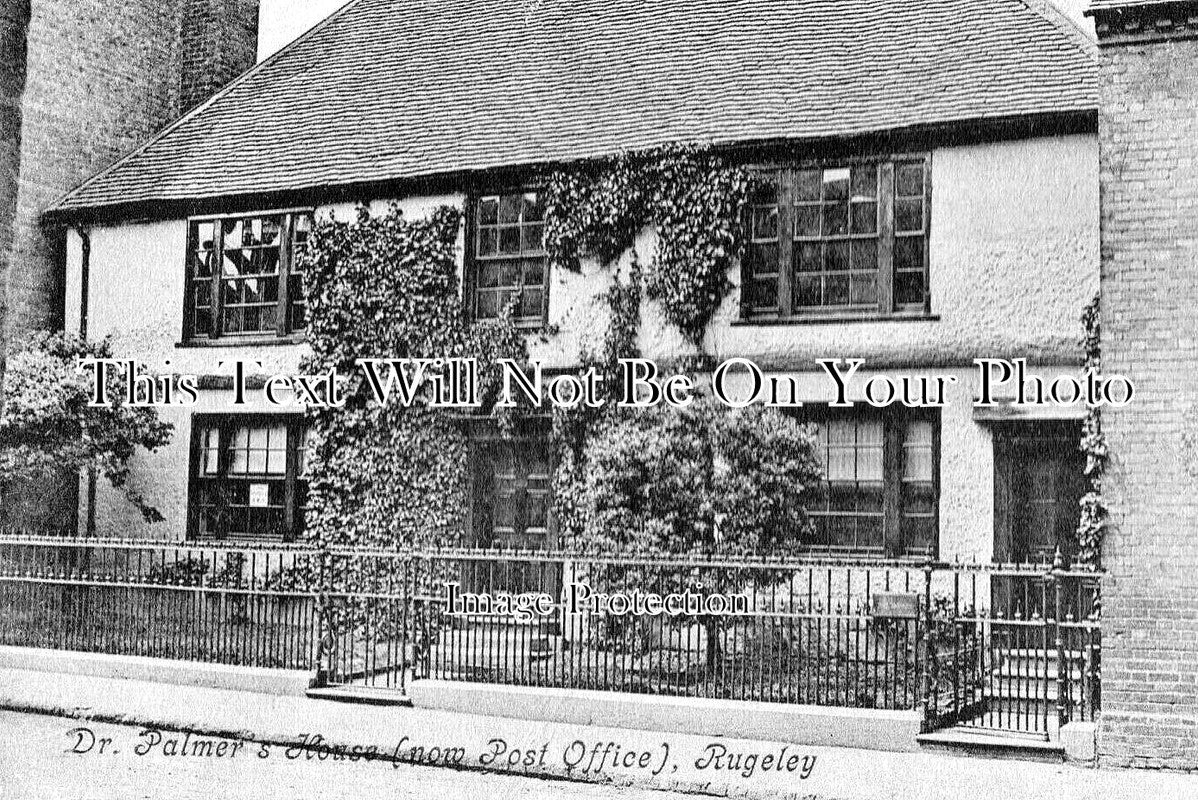 ST 1969 - Dr Palmers House, Post Office, Rugeley, Staffordshire