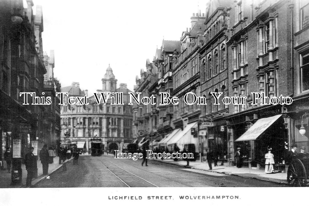 ST 1970 Lichfield Street Wolverhampton Staffordshire JB Archive st-1970-lichfield-street-wolverhampton-staffordshire-jb-archive