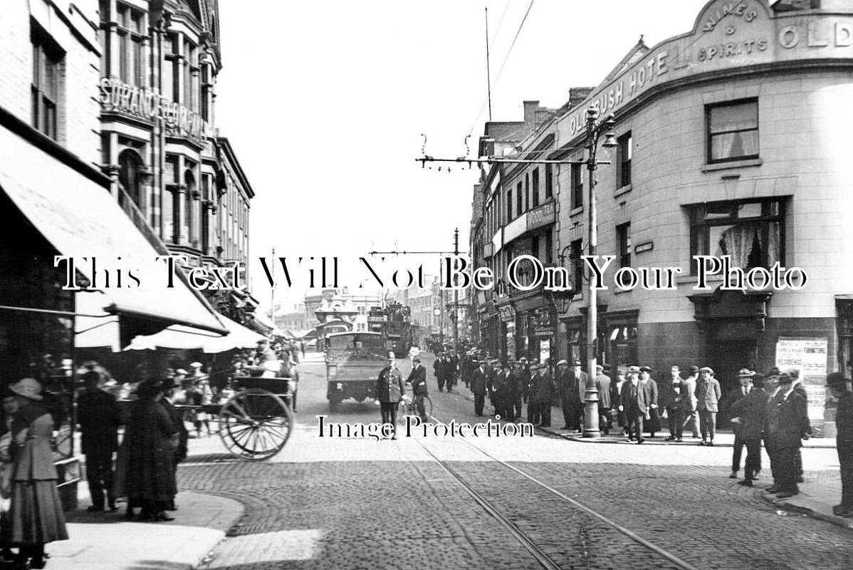 ST 1974 - The Market From high Street, Dudley, Staffordshire