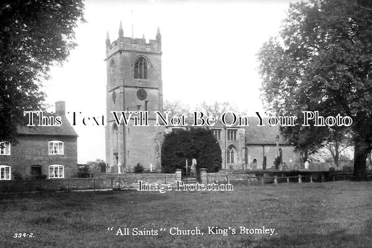 ST 1982 - All Saints Church, Kings Bromley, Staffordshire