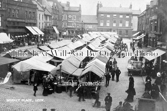 ST 1985 - Market Place, Leek, Staffordshire