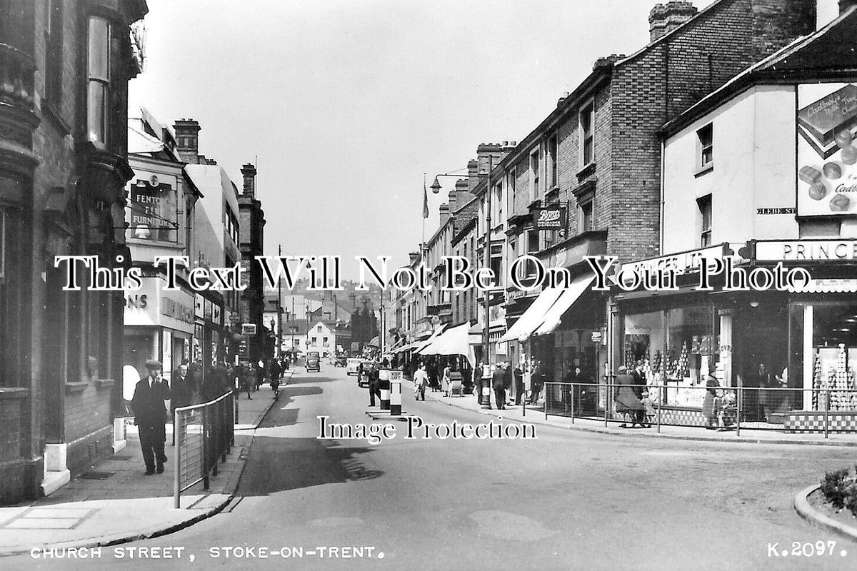 ST 1990 - Church Street, Stoke On Trent, Staffordshire