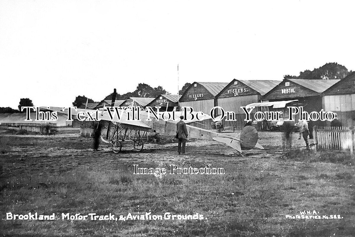 SU 3937 - Brookland Motor Track & Aviation Grounds, Vickers, Surrey