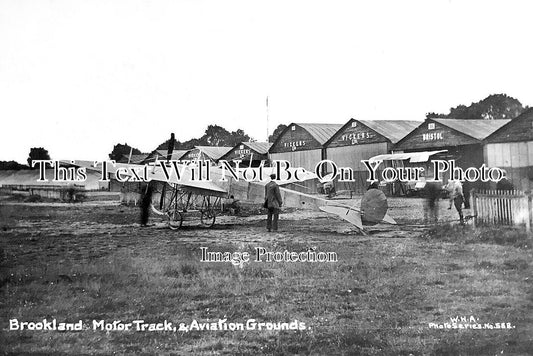 SU 3937 - Brookland Motor Track & Aviation Grounds, Vickers, Surrey