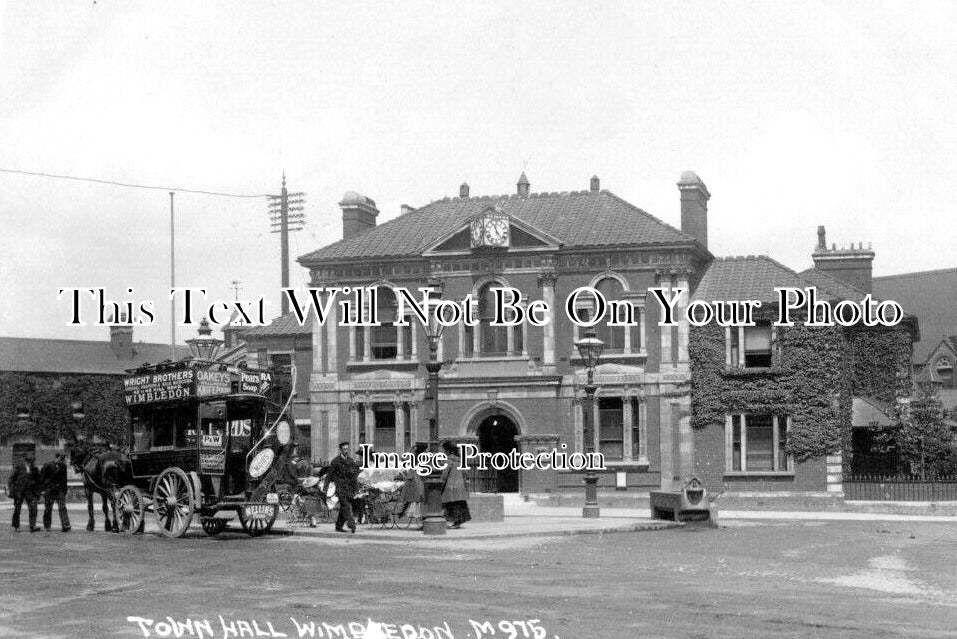 SU 3969 - Town Hall, Wimbledon, Surrey