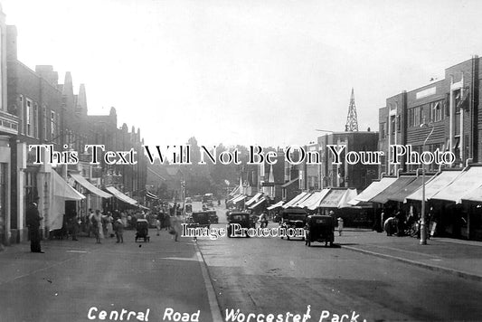 SU 3990 - Central Road, Worcester Park, Surrey c1931