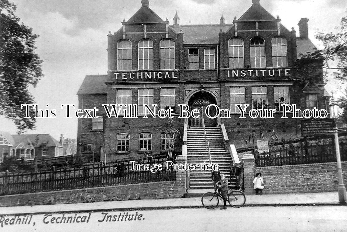 SU 3997 - Technical Institute, Redhill, Surrey c1907