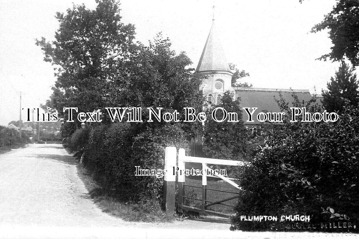 SX 5915 - Plumpton Church Near Lewes, Sussex c1917