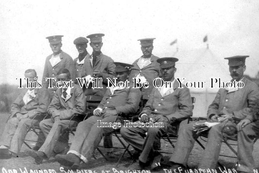 SX 5916 - Wounded Soldiers At Brighton, Military Sussex WW1