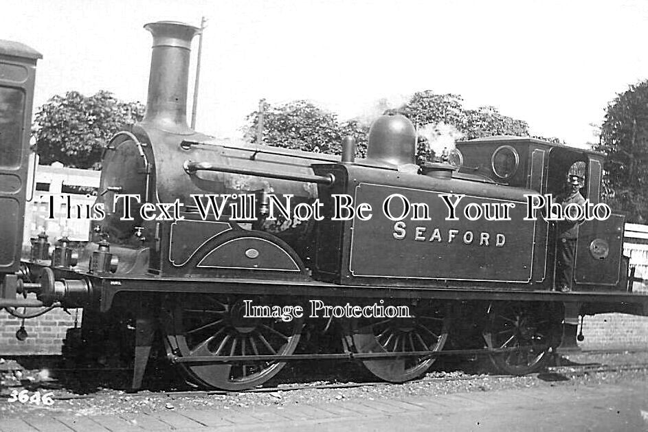 SX 5927 - Steam Loco 228 Seaford, LB & SCR Railway, Sussex – JB Archive
