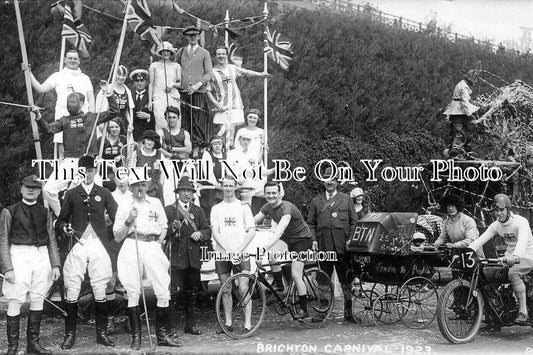 SX 5938 - Brighton Carnival, Sussex 1923