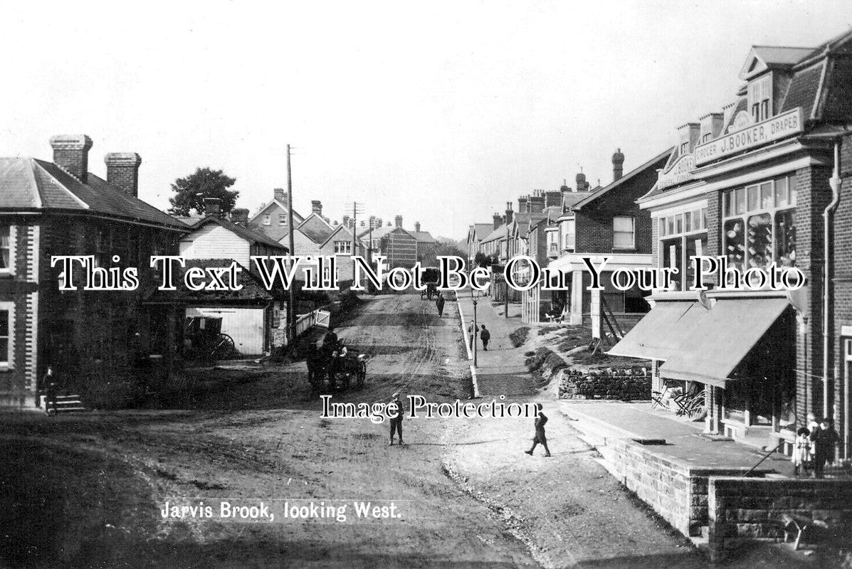 SX 5949 - Jarvis Brook Looking West, Sussex c1912