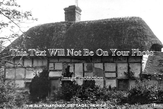 SX 5955 - The Old Thatched Cottage, Newick, Sussex c1927