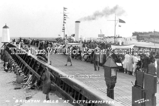 SX 5958 - The Brighton Belle Steamship At Littlehampton, Sussex