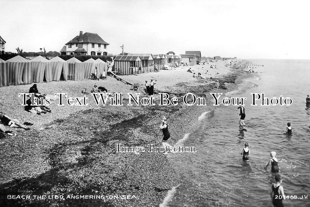 SX 5966 - The Lido, Angmering On Sea Beach, Sussex – JB Archive