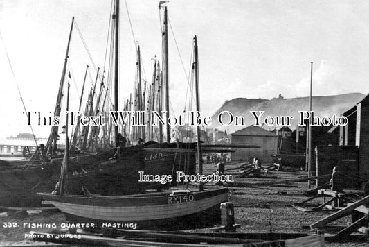 SX 5984 - Fishing Quarter, Hastings, Sussex