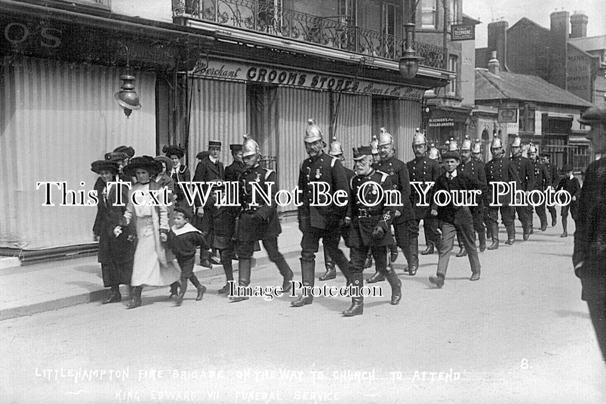 SX 6009 - Littlehampton Fire Brigade, Kind Edward Funeral Service