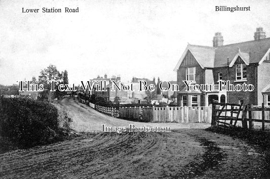 SX 6027 - Lower Station Road, Billingshurst, Sussex c1907